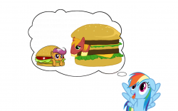 26897 - big mac (burger), big macintosh, dash's thoughts, earth pony ...