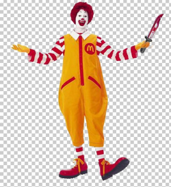 Ronald McDonald 2016 Clown Sightings It McDonald's PNG ...