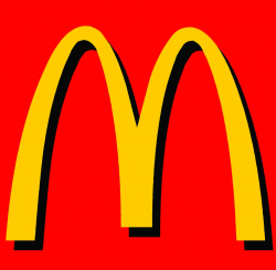 McDonalds logo, colour association. | signs | Food company ...
