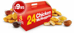 DEAL: McDonald's 24 Nuggets for $9.95 is back | frugal feeds