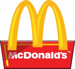 Fast food giant McDonald's flips it's iconic logo (M) in the honor ...