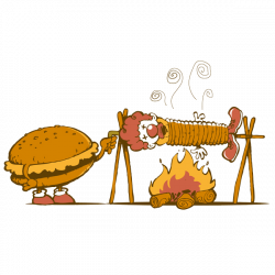 Hamburger French fries Fried chicken McDonalds Illustration - Burger ...