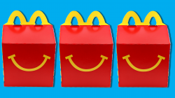 McDonald's new Happy Meal apple juice box