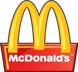 McDonalds 3D logo logos, free logo - ClipartLogo.com