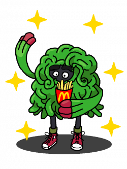 Shiny Tangrowth + Fry Kid Mascot (McDonald's) by shawarmachine on ...