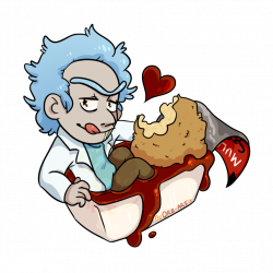 I WANT THAT MCNUGGET SAUCE, MORTY!!! by orb-art on DeviantArt