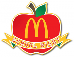 mcdonald's school night logo - Caroline High School