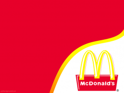 McDonalds PowerPoint Template free image