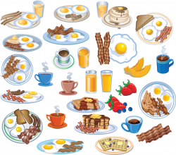 633 breakfast | Clipart images, Vector clipart and Ephemera