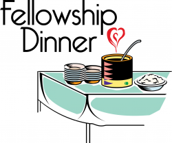 Church Fellowship Meal Clip Art free image