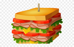 Peanut Clipart Sandwich - Deli Sandwich Clip Art - Png ...