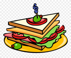 Meal Clipart Deli - Sandwich Clipart - Png Download (#25587 ...