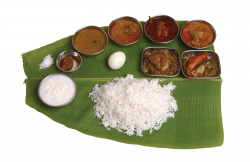 south indian thali sada rice with curries PNG images | Ping files