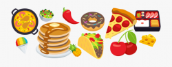 Tacos Clipart Yummy Food - Food Emoji Png, Cliparts ...