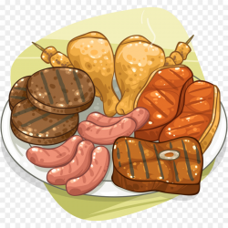 Chicken Cartoon clipart - Barbecue, Meat, Food, transparent ...