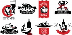 Buffalo wing Barbecue Logo Hot chicken Barbacoa - BBQ barbecue ...