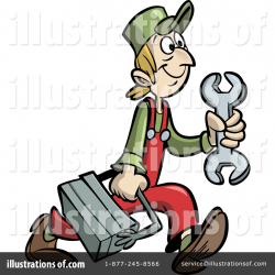 Mechanic Clipart #89401 - Illustration by Frisko