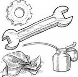 Mechanic Clip Art - Royalty Free - GoGraph
