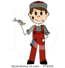 Mechanic Clipart #76535 - Illustration by Pams Clipart