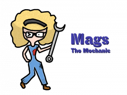 Mags The Mechanic by FunnystufBurrito on DeviantArt