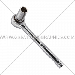 Socket Wrench | Production Ready Artwork for T-Shirt Printing
