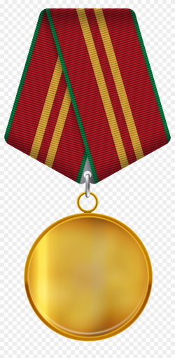 Download Gold Ribbon Blank Png Images Background - Medal ...