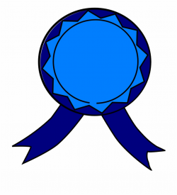 Medal Clipart Blue | Transparent PNG Download #1468913 - Vippng