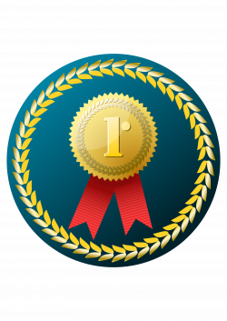 Clipart - Gold medal