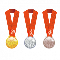 Gold medal Olympic medal Bronze medal Clip art - Olympic Medals 567 ...