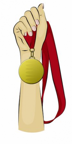 Free Medal Clipart hand holding, Download Free Clip Art on ...