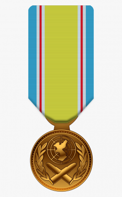 Gold Medal Clipart Png - Transparent Military Award #351934 ...