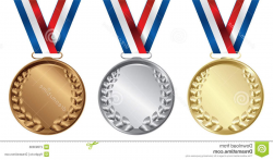 Unique Olympic Silver Medal Clip Art Image » Free Vector Art ...