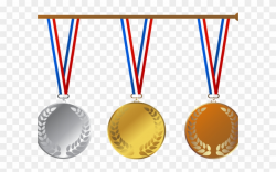 Medals Clipart Mini Olympics - Olympic Medals Clipart - Png ...