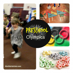 O is for Olympics - Preschool Lesson - Ducks 'n a Row