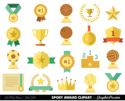 Sports clipart racing prizes flags digital paper stars ...
