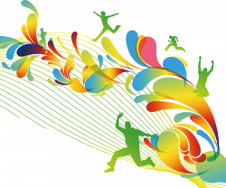 Abstract art Color Curve - Rio Olympics 1200*1000 transprent Png ...
