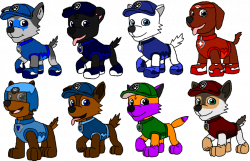 Paw Patrol Outfits: Sports Day 2 by Wolf-Prince-Leon on DeviantArt