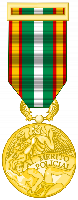 File:Gold Medal of the Police Order of Merit (Spain).svg - Wikimedia ...