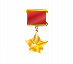 Order of the Patriotic War Medal Clip art - Medal golden five ...