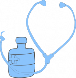 Stethoscope Medicine Blue Clip Art at Clker.com - vector clip art ...