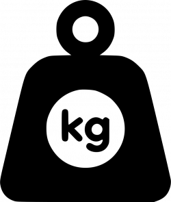 Weight Kg Svg Png Icon Free Download (#556076) - OnlineWebFonts.COM