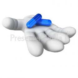 Hand With Pills In Palm - Medical and Health - Great Clipart ...