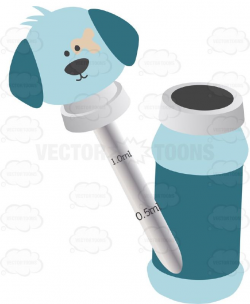 Glass Liquid Baby Medicine Dropper With Puppy Head And Blue ...