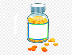 Transparent Background Pill Bottle Clipart - Png Download ...