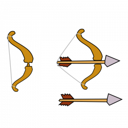 Clipart - Bow and Arrow