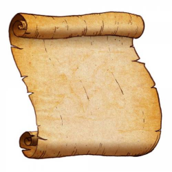 Medieval clipart scroll – Pencil and in color medieval ..