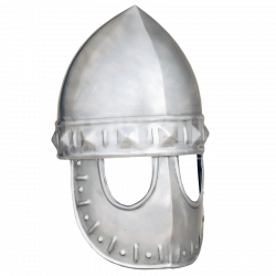Masked Norman Helmet - AH-3883 from Medieval Armour