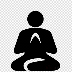 black meditation clip art sitting black-and-white clipart ...