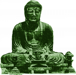 Clipart - Big Green Buddha