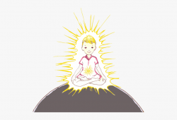 Relaxing Clipart Mindful Breathing - Illustration #1180549 ...